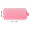 Foam Sponge Hair Rollers,12pc Soft Sleeping Hair Curlers Flexible Hair Styling Curlers Sponge Curlers Professional Home Salon Portable Soft Hair Curler Tool for Hair Styling (Pink)