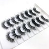 Lifernilash False Eyelashes Wispies Natural Look 3D Faux Mink Lashes Pack 8 Pairs Styles Mixed Soft Reusable Fake Eyelashes (MIXED3)