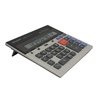 Sharp QS-2130 12-Digit Commercial Desktop Calculator with Kickstand, Arithmetic Logic, Battery and Solar Hybrid Powered LCD Display, Great For Home and Office Use,Gray and Black Small