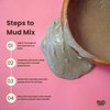 Mud Magnet Bentonite Clay Mud Mask for Body & Face - All Natural Detox Bath Soak to Remove Toxins with Epsom Salt, Baking Soda by Muddyland