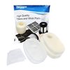 HQRP 2-Pack Filter Kit compatible with Shark Rocket DeluxePro HV319 HV319Q Hand Vac / HV320 HV320W HV321 HV321C HV322 HV322Q HV323 HV324 HV324Q UV422 Upright Vacuum Cleaner