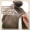 Dreamlover Wig Clips, Hair Extension Clips, Wig Clips to Secure Wig, 10 Teeth, Brown, 30 Pieces
