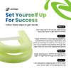 ZYPPAH Anti Snoring Hybrid Oral Mouthpiece | Mouth Guard for Better Sleep | Mouthpiece with Tongue Strap to Stop Snoring | Custom Mold for Mouth | Happy Sleep | Ghost | 2.25 x 2.75 x 1 inches