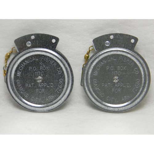 2 Mechanical Fisher's Yo Yo Fishing Reels -Package of 2 YoYos- Yoyo Fish Trap