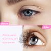 Individual Lashes Extensions Natural Look Cluster Lashes Wispy DIY Open Eyes False Eyelashes 80pcs D Curl Lashes Strips for Self Application at Home, 10 Pairs