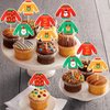 36 PCS Ugly Sweater Cupcake Toppers Merry Christmas Cupcake Picks Ugly Sweater Party Decorations for Christmas Ugly Sweater Theme Xmas Holiday Baby Shower Birthday Party Cake Decorations Supplies