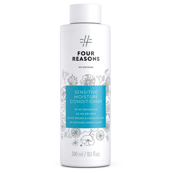No nothing Sensitive Moisture Hair Conditioner - Fragrance Free Conditioner - Hypoallergenic, Phthalate Free, Paraben Free, Vegan & Unscented Conditioner - Moisturizing Scalp Conditioner – 10.15 oz