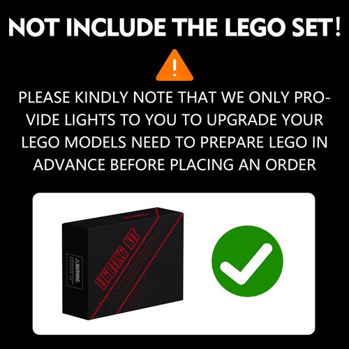 BRICKSHINING LED Lighting Compatible with Lego The Skeleton Dungeon 21189, Light Kit Compatible with Lego 21189, Giving Light to Model, NOT Included The Model Set（Standard-Version）