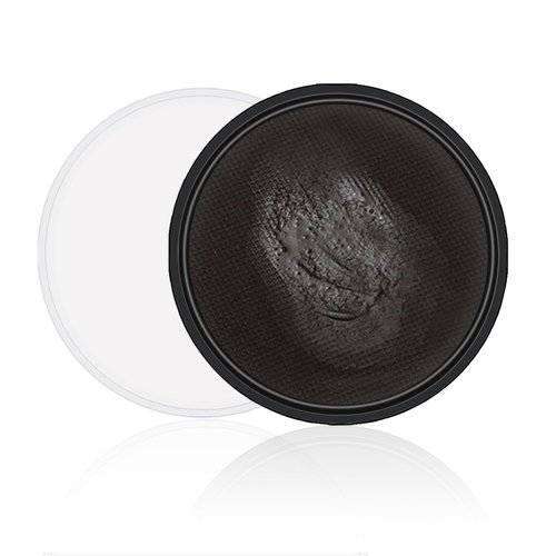QIUFSSE Black Face Body Paint Pro Water Based Face Paint Washable for Adults and Kids,Halloween SFX Cosplay Clown Zombie Vampire Skeleton Stage Makeup-Black