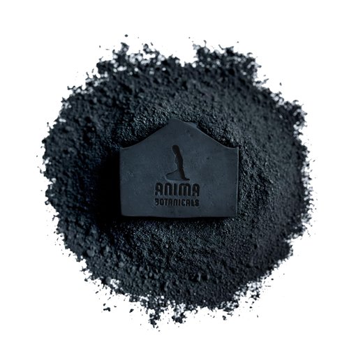 Detoxifying Shungite Deep Cleansing Black Soap Bar (Unscented) For Troubled Acne Prone Skin, Natural Oils, Rich Mineral and Moroccan Clay, Odor Control, Vegan, 100% Natural, Women & Men 3.5 Oz