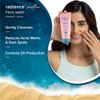 Aqualogica Radiance+ Smoothie Face Wash | Controls Excess Oil with Watermelon | Niacinamide Helps Reduce Spots | Hydrates & Illuminates All Skin Types | 3.38 Fl Oz/100ml