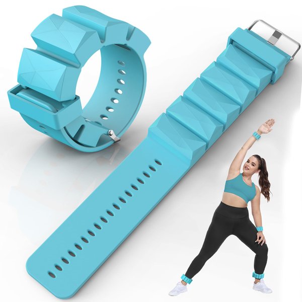 Wrist & Ankle Weights for Women,Adjustable Pilates Wearable Arm and Leg Weights for Walking,Gym,Running,Swimming