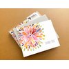 Palmer Street Press Thank You Notes With Envelopes Set - Watercolor Flower Burst Thank You Note Set (8 Elegant Thank You Cards With Envelopes) - Boxed Thank You Cards - Proudly Made in the USA