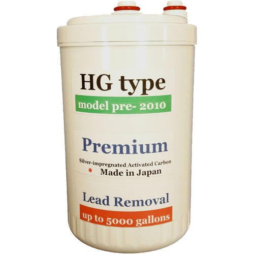 Kuraray chemical Japan Japan Made HG Type (Not Fit HG-N Type) Premium Lead Removal Grade Compatible Original Pre 2010 Model Water Filter(Not Compatible with HG-N Type Model Sold After 2011)