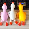 Funny Cute Stretchy Soft Duck Squishy Toys,Squeeze Stress Relief Toys Squishy Fidget Toys,Party Favors for Kids Birthday Gifts,Christmas ,Easter Egg,Classroom Reward