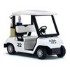 KiNSFUN Golf Cart 4½" Die Cast Metal Model Pullback Action Toy