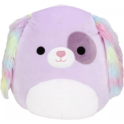 Squishmallow Official Kellytoy Plush Pets Squad Dogs Cats Bunnies Frogs Squishy Soft Plush Toy Animals (Barb Purple Puppy Dog, 16 Inch)