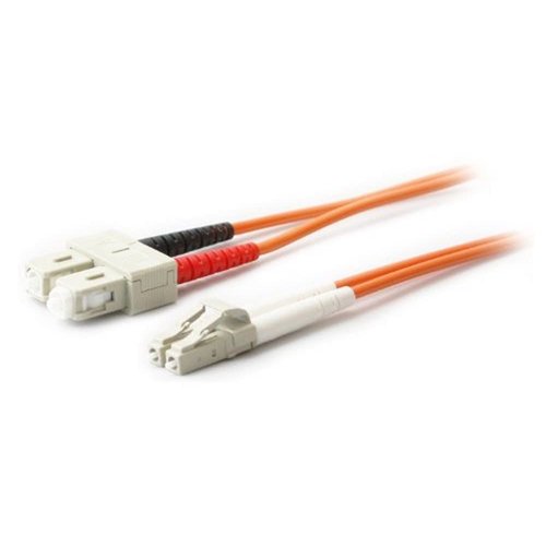 AddOncomputer.com AddOn Add-SC-LC-3M6MMF 3M OM1 Orange Duplex Patch Cable