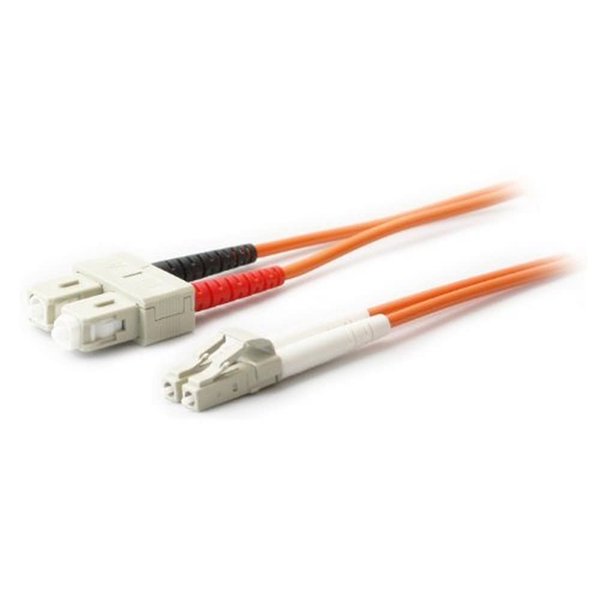 AddOncomputer.com AddOn Add-SC-LC-3M6MMF 3M OM1 Orange Duplex Patch Cable