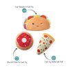 FRINGE STUDIO Pet Toy, Small Dog Toy Set, Trendy Food, 3 Pieces (289411)