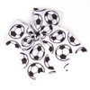 Soccer Bow Girls Sport Football Hair Bow Cheer Bow Hair Tie Ponytail Holder TSFQ01 (2 Hair Bows)