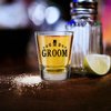 shop4ever Groom and Groom's Drinking Team Member Glass Shot Glasses Wedding Bachelor Party Shot Glasses (7 Pack)