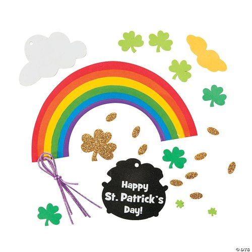 Fun Express St Patrick's Day Mobile Craft Kit - Makes 12 - DIY Crafts for Kids