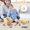 Etucdose Activity Cube Montessori Toys 10-in-1 Wooden Toy | Multifunctional Early Educational Development Toys | Baby Activity Cubes for Girls Boy | Montessori Cube Toddler Toy Birthday Gift