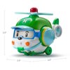 Robocar Poli, Helly DIE-CAST Metal Toy Cars, Helicopter Toys, Toddler Cartoon Emergency Vehicle Playset, Rescue Vehicles Toys Gift Toys for Age 1-5 Boys Girls