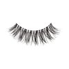 KISS Looks So Natural False Eyelashes, Lightweight & Comfortable, Natural-Looking, Tapered End Technology, Reusable, Cruelty-Free, Contact Lens Friendly, Style 'Flirty', 1 Pair Fake Eyelashes