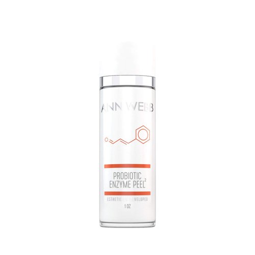 Ann Webb Probiotic Fruit Enzyme Mask - All Natural Pumpkin, Cinnamon & Apple Enzymes in Probiotic, Exfoliating, Enzyme Peel Brightens & leaves Skin w/a healthy glow the Natural Way! 1 Fl Oz