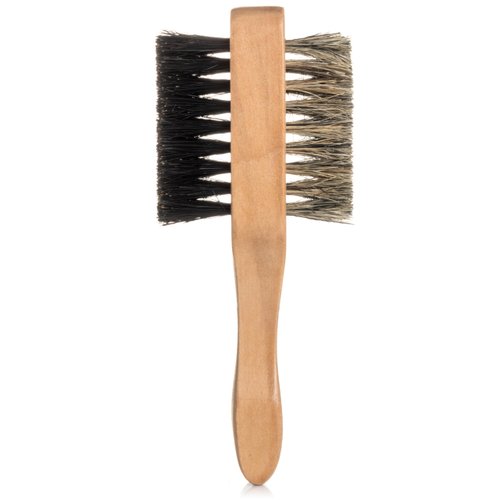 GranNaturals Small Double Sided Boar Bristle Hair Brush for Men - Soft + Medium HairBrush for 360...