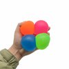 6Pcs Sugar Ball, 2.4" Slow Rise Squishy Stress Relief Balls Clear Malt Syrup Filled Moldable Relaxing Sensory Fidget Stress Toy Hand Exercise Balls Gift for Friends