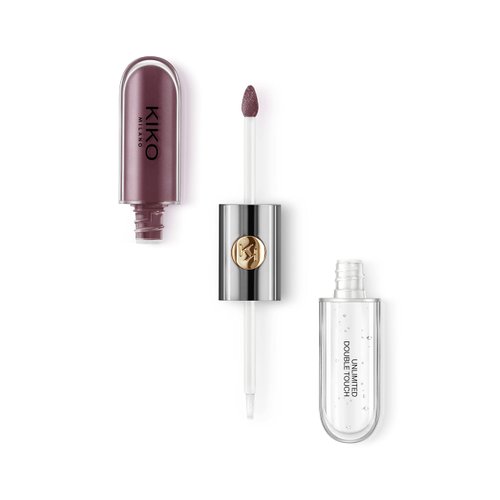 KIKO Milano Unlimited Double Touch 123 | Liquid Lipstick With A Bright Finish In A Two-step Application. Lasts Up To 12 Hours*. No-transfer base Colour.