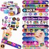 48 70s Disco 24PCS 70s Disco Temporary Tattoos Sticker 24PCS Slap Bracelets Perfect for Themed Birthday Party Favors Baby Showers or Classroom Rewards Ideal Decor and Gifts for Girls and Boys