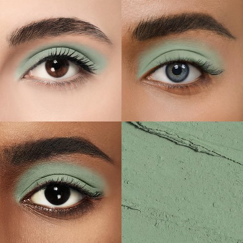 Color Mirror Longwear Cream Eye Shadow Sticks(36 Matte Avocado), Smudge-Proof, Waterproof Eyeshadow,Silky Formula With Makeup Brush,Green Eyeshadow Stick