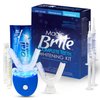 MagicBrite Complete Teeth Whitening Kit at Home Whitener - LED Light, 35% Carbamide Peroxide, 2 Mouth Trays, (3) 3ml Gel Syringes, Painless Effective