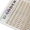 Brown Lash Clusters 160pcs Short Eyelash Extension Natural Look D Curl Individual Lashes 10-12mm Mixed Wispy DIY Lash Extensions Clusters by DAODER(20D-Caramel-D-10-12mm)
