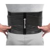 MUELLER Sports Medicine 4-in-1 Lumbar Back Brace with Removable Hot/Cold Pack, for Men and Women, Black, One Size