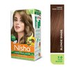 Nisha Creme Permanent Hair Color 100 percent Gray Coverage Hair Dye Easy to Apply Long Lasting Hair Colouring For Ultra Soft Deep Shine Conditioning With Natural Herbs Pack of 3 (Dark Blonde)