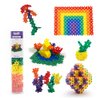 Incredibly Interconnectable Toys KADU Rainbow 250 Piece Set - STEM/STEAM Building + Construction Toy, for Open + Imaginative Play Ages 5+