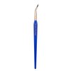 Bdellium Tools Professional Makeup Brush - Golden Triangle 708 Bent Eyeliner - With All Vegan and Soft Synthetic Fibers, For Smooth Application (Blue, 1pc)