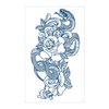 1Pc Temporary Tattoo Herbal Snake Tattoo Sticker Simulated for Personal Use, Body, Makeup