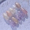 French Ice Crystal Soft Glue Nail Stickers For Nail Art Stickers Fantasy Mini Star Moon Jelly Nail Design Stickers Nail Decals Shiny Gold Pink French Tip Line Wave Strips Nail Sticker Nail Accessories