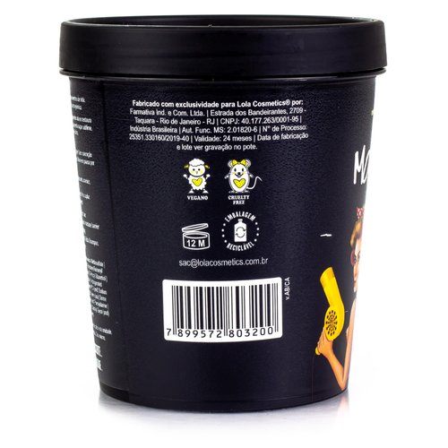 Lola From Rio - Morte Subita - Intensive Treatment Hair Mask For All Types of Dry, Damaged, Frizzy, Chemically Treated Hair 15.87 oz