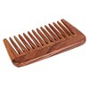 SVATV Handcrafted wood Comb for Detangling Hair Comb For Thick, Curly And Wavy Hair, Non-Static and Eco-friendly Made in India N-1