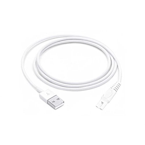 LIANSUM Replacement Finishing Touch Flawless Legs Charger Cord Ladies Legs Razor Shaver USB Cable, Women Electric Trimmer 5V Power Cord White (Only for Finishing Touch Flawless Legs)