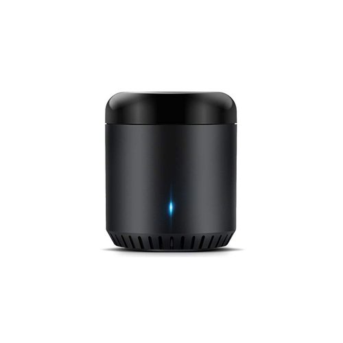 Broadlink RM Mini3 Black Bean Universal Remote, WiFi + IR Control Hub for Smart Home, Compatible with Alexa, One for All Infrared Controlled Home Devices TV, STB, Air Conditioner, DVD
