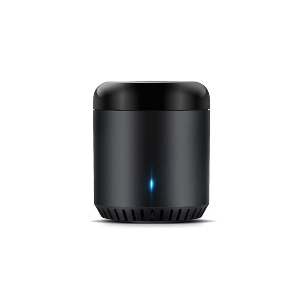 Broadlink RM Mini3 Black Bean Universal Remote, WiFi + IR Control Hub for Smart Home, Compatible with Alexa, One for All Infrared Controlled Home Devices TV, STB, Air Conditioner, DVD