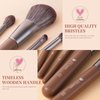 DUcare Makeup Brushes Professional with Bag 22Pcs Makeup Brush Set Premium Synthetic Kabuki Foundation Blending Brush Face Powder Blush Concealers Eye Shadows with Case